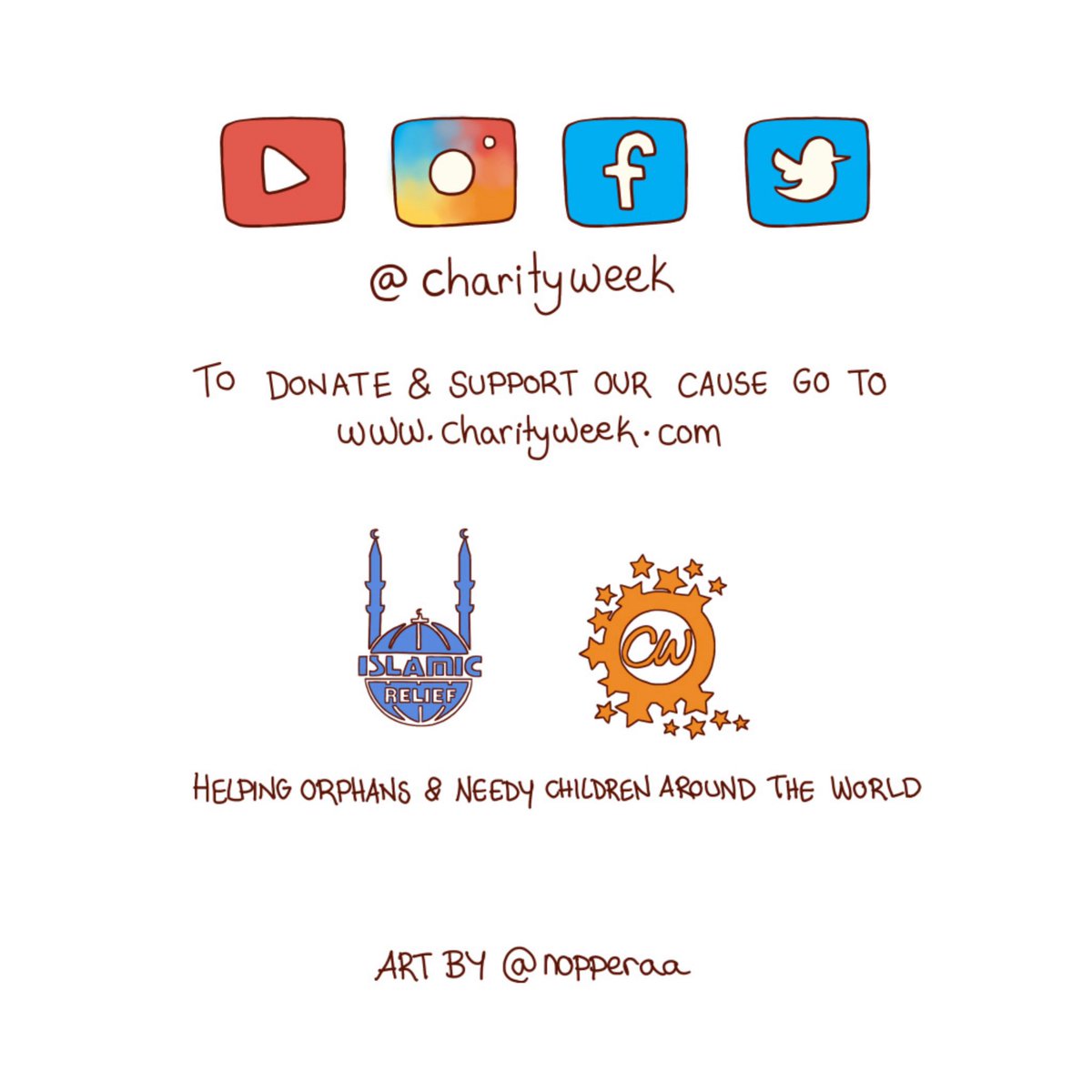 nopperaa's tweet photo. Deen and Dunya comic pt2
A little challenge for this Ramadan to increase your good deeds and develop some little habits for afterwards 🥰 #ramadan #comic #illustration #deenanddunya #charityweek2024 #charity #islamicrelief #animation #webtoon #doodles #art #dailydraw https://t.co/0sIoFDRYDu