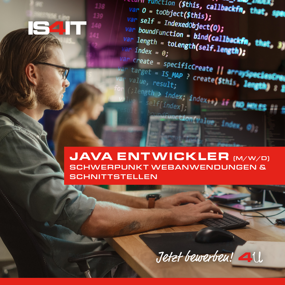 BIST DU BEREIT!

JAVA-ENTWICKLER – WEB-ANWENDUNGEN &amp; SCHNITTSTELLEN (M/W/D)

📍 Deutschland oder Österreich | Remote
🕒 Voll- oder Teilzeit

👉 is4it.de/de/java-entwic…

@IS4IT
#JavaEntwickler  #ITJobs #Karriere #4U #Remote