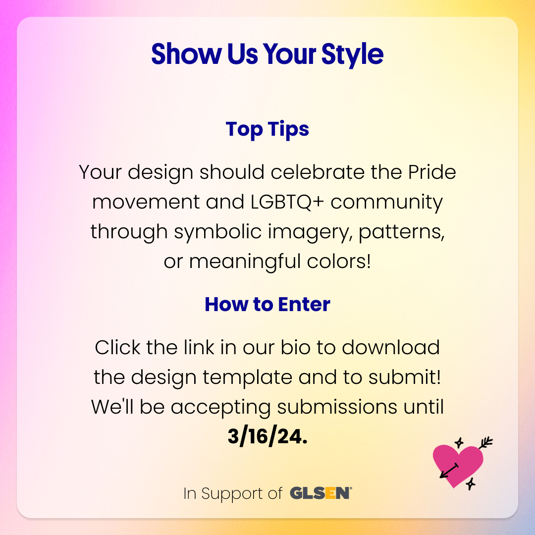 It’s your last shot to enter the Love Wins Design Challenge! Submit your design for a chance to see it come to life as a Top Frame in our next Love Wins Collection🌈 bit.ly/48Bxawj