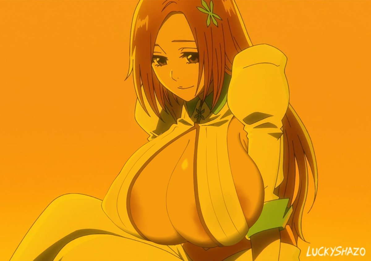 UnluckyShazo's tweet photo. Biblically accurate Orihime https://t.co/wHxShtPGd6