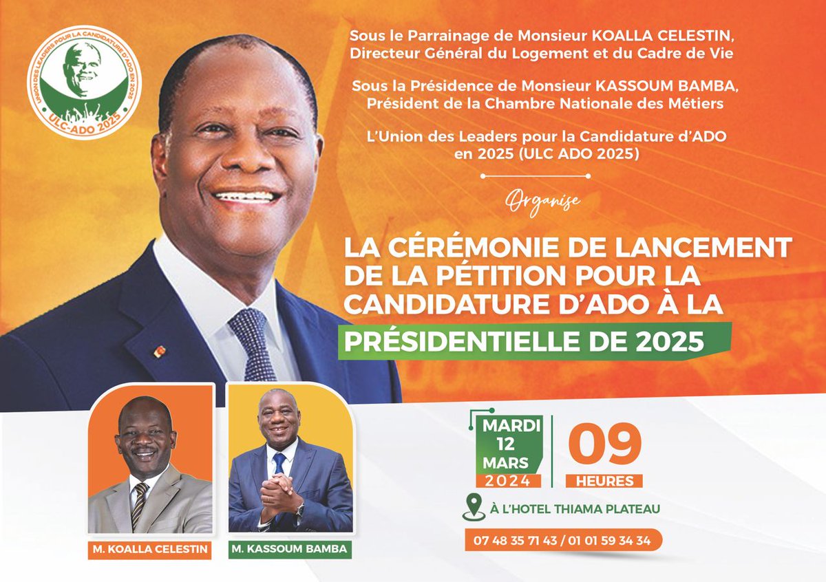 SidibLamine14's tweet photo. Nous y arriverons et croyons !
Vive son excellence @AOuattara_PRCI ❣️👌❣️ https://t.co/ohTtkPefYA