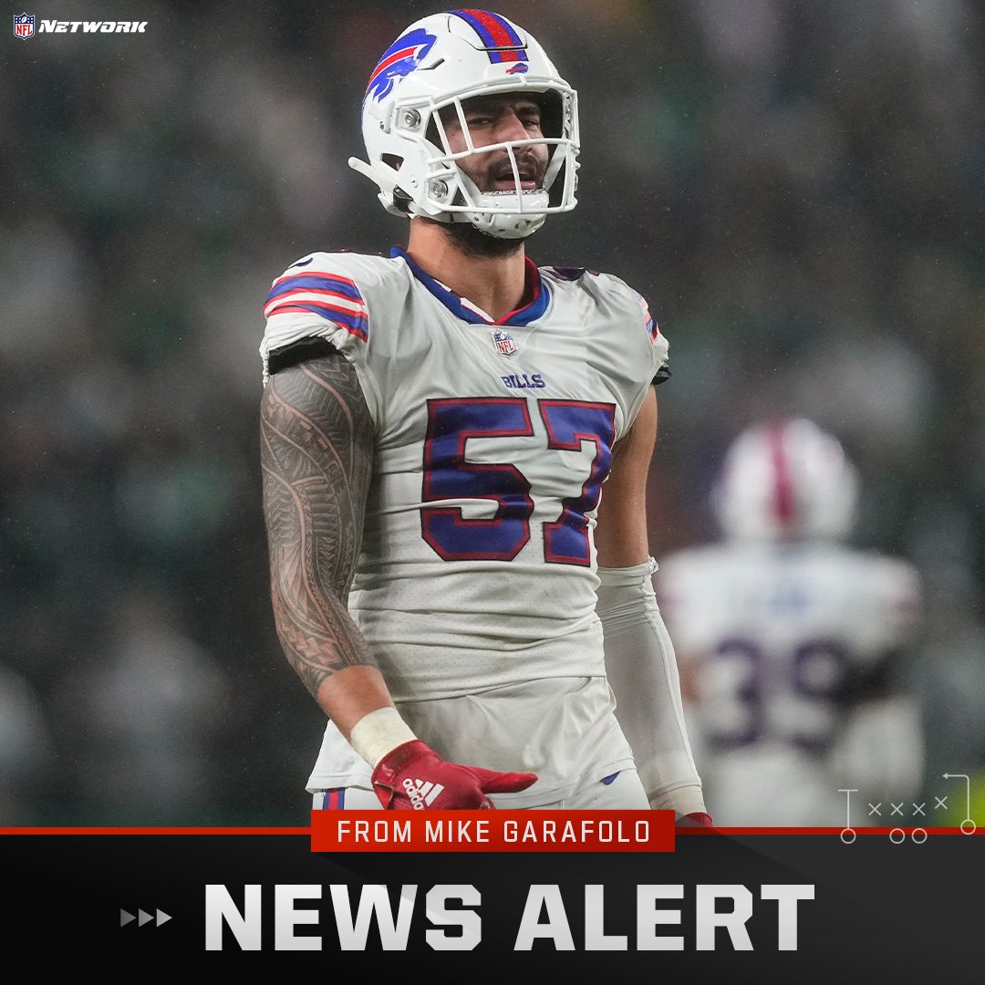 The #Bills are bringing back DE A.J. Epenesa on a two-year deal, source says.