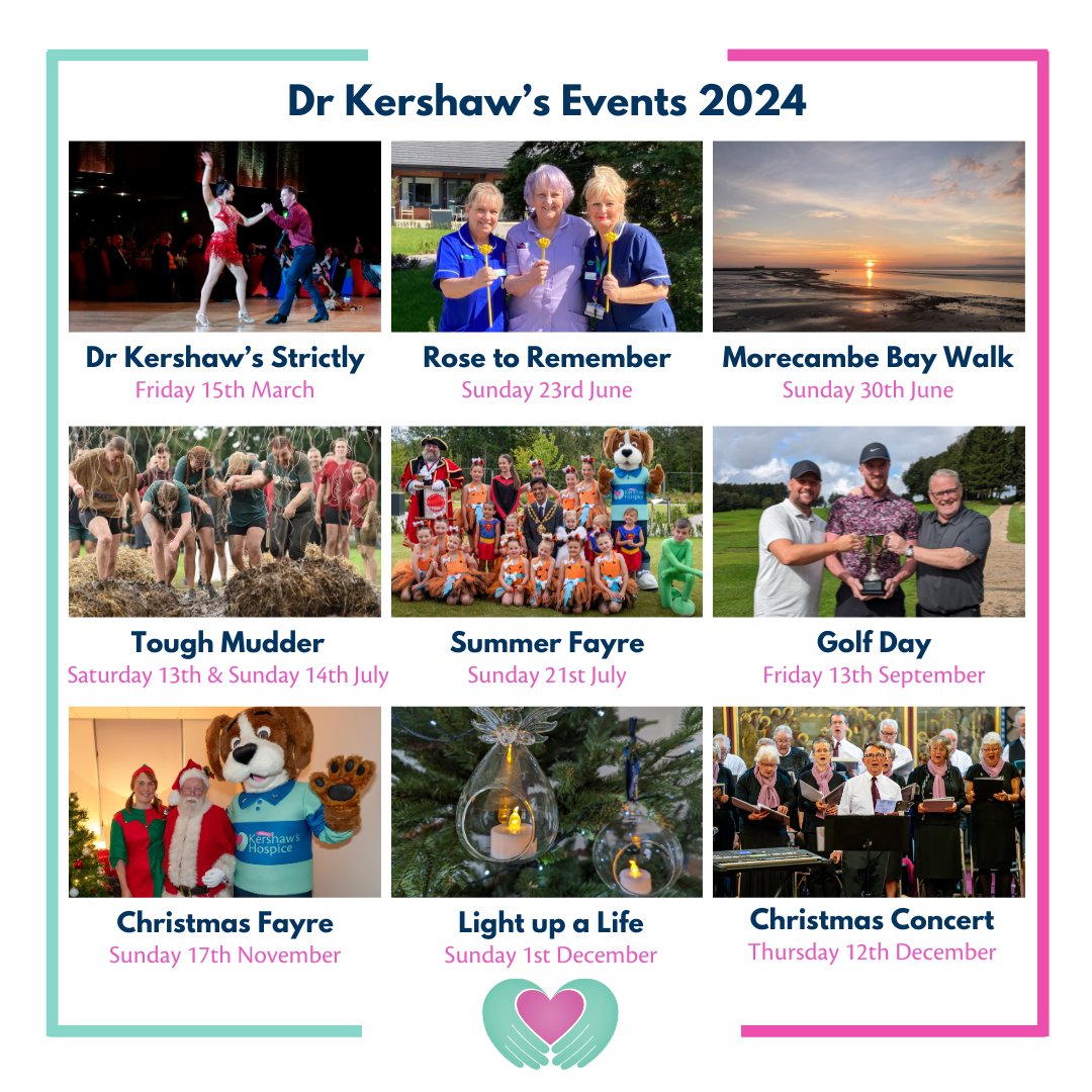 With Dr Kershaw's Strictly taking place this Friday, I thought I'd give #OldhamHour a reminder of our events taking place in 2024. 📆 Here are some key dates for you to remember . 💜