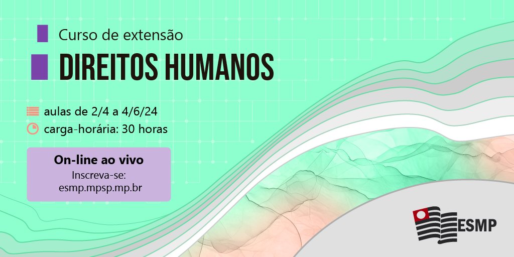 Escola Superior do MPSP tweet media