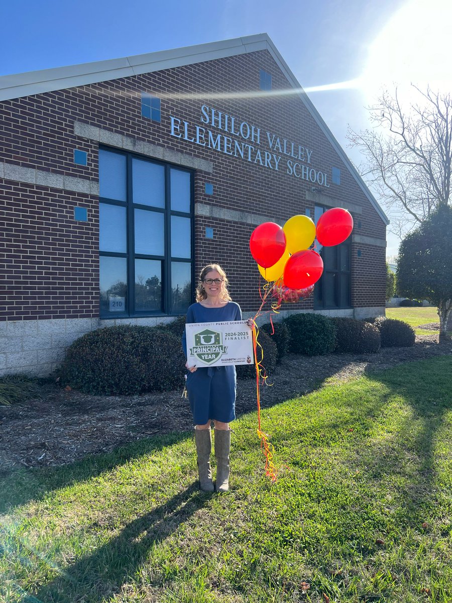 ShilohValleyES's tweet photo. Congratulations to our very own Mrs. Griffin for being a UCPS Assistant Principal of the year finalist! We are so thankful to have you support us @ShilohValleyES! #GrowingLEADers @AGHoulihan @Renee_McKinnon1 @UCPSNC https://t.co/LIR6YEwiH7