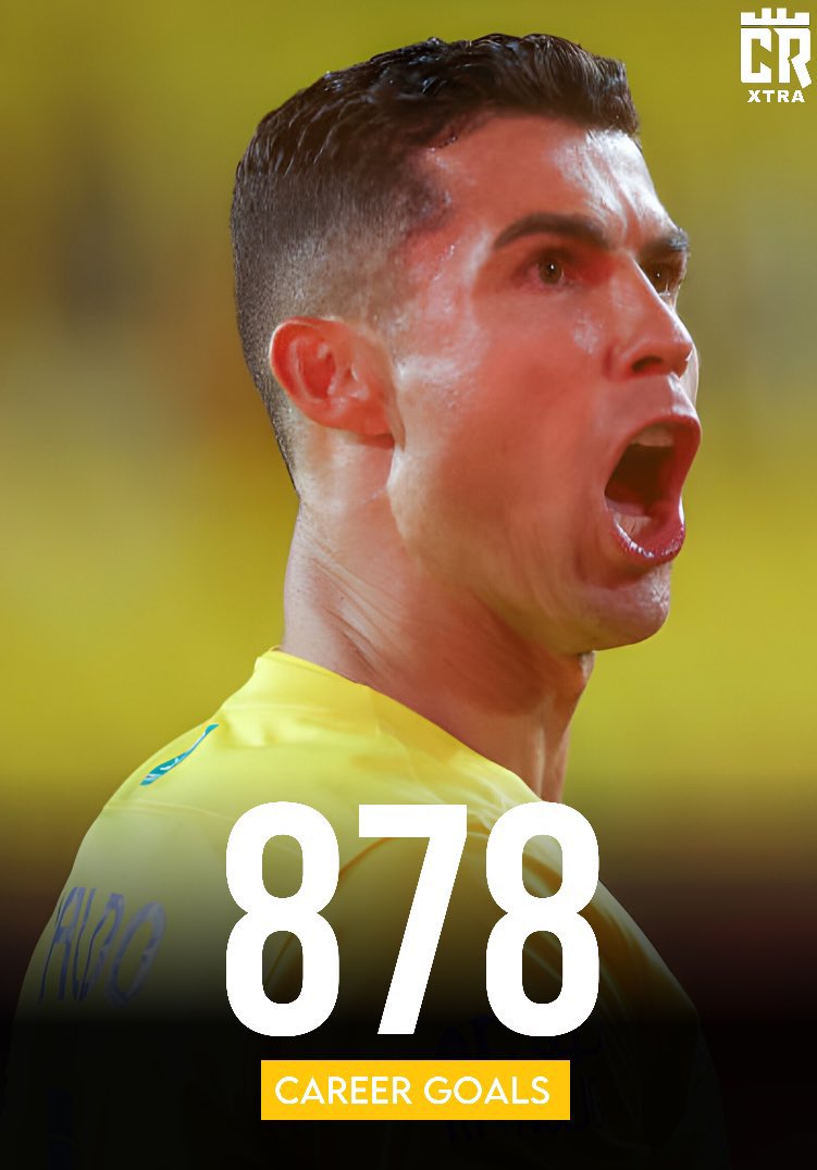CRISTIANO RONALDO DOES IT AGAIN, HE WON THE PENALTY AND HE SCORED THE PENALTY...

4-4 AL NASSR..

878TH CAREER GOAL.

THE MAN, THE MYTH, THE GOAT.🔥🐐