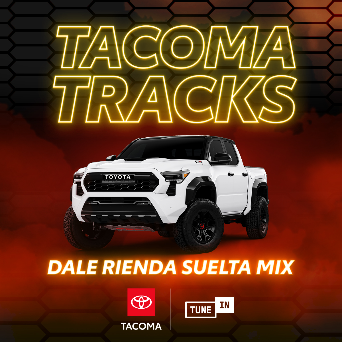 Feeling a bit adventurous? Check out Tacoma Tracks, your soundtrack to everything off-road. Listen to artists like @BadBunnyFiles, @KarolG, & more as you take on the terrain in the all-new 2024 Tacoma. listen.tunein.com/tacomatracks