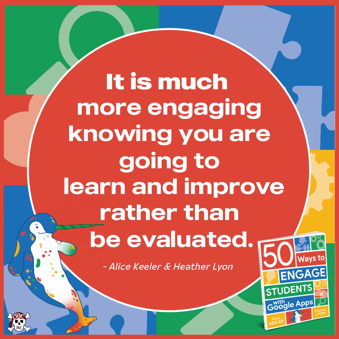 Have you checked out our new Google Apps book by Alice Keeler & Heather Lyon? Do so right HERE: 50 Ways to Engage Students with Google Apps! 📖 amazon.com/Ways-Engage-St… #tlap #dbcincbooks @burgessdave @TaraMartinEDU @alicekeeler @LyonsLetters