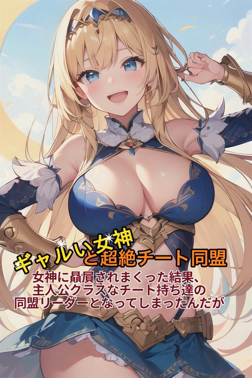 TairaMyoujin's tweet photo. 【ギャルい女神と超絶チート同盟〜女神に贔屓されまくった結果、主人公クラスなチート持ち達の同盟リーダーとなってしまったんだが〜】

女神の使徒と異世界チートな英雄たちとの絆が紡ぐ、運命の物語、ここに開幕！

#アルファポリス 様にて連載中！ 
#小説宣伝
#小説投稿

https://t.co/9ii20ReubQ https://t.co/k8rrraWWoy