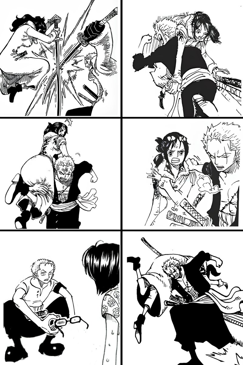 Zoro and Tashigi can be many things, but strangers and enemies... NEVER 🩷🩵