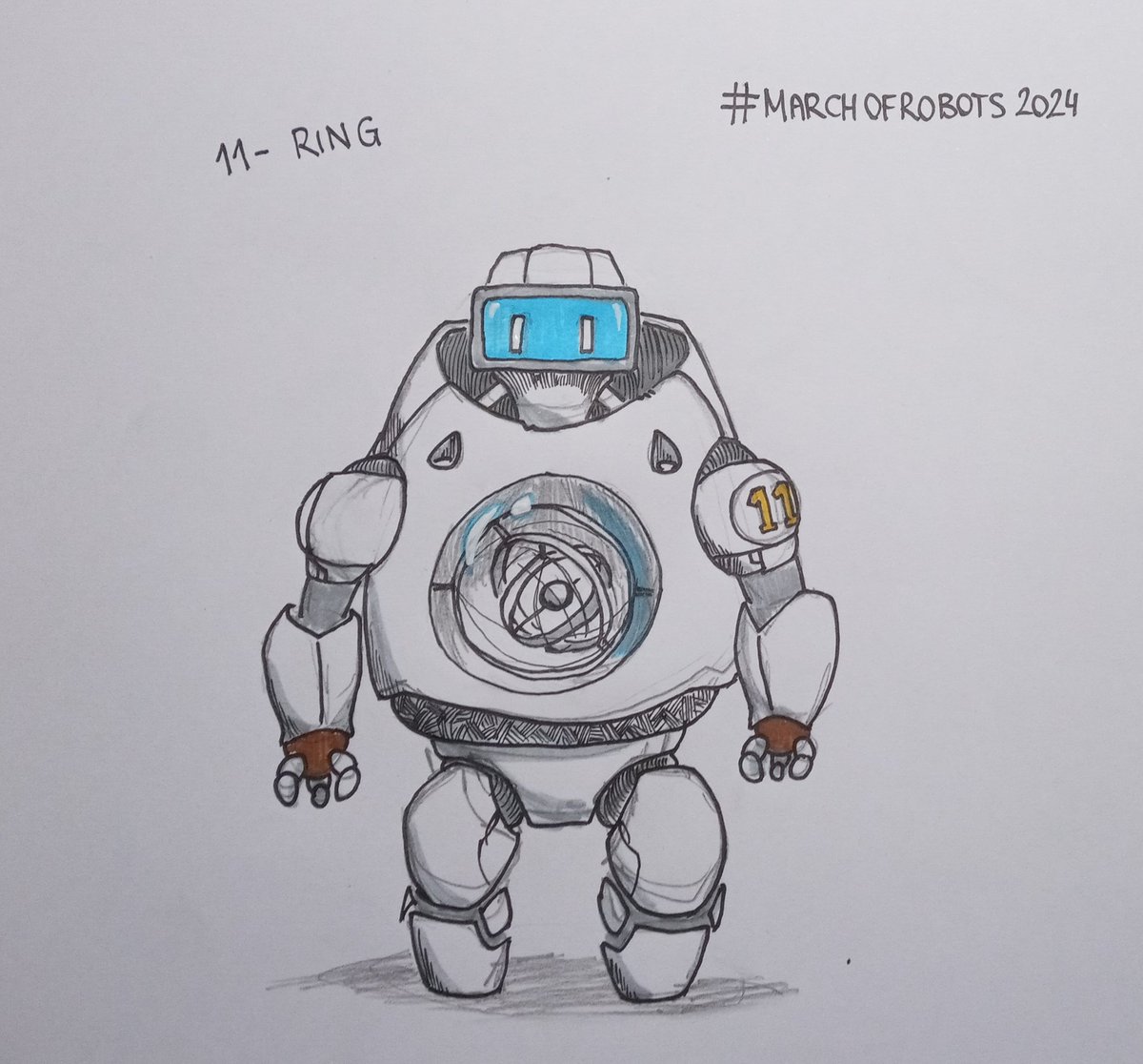 Hawk_Hunting's tweet photo. Day 11 - Ring
#marchofrobots2024 #createwithxencelabs https://t.co/K9InrMmheT