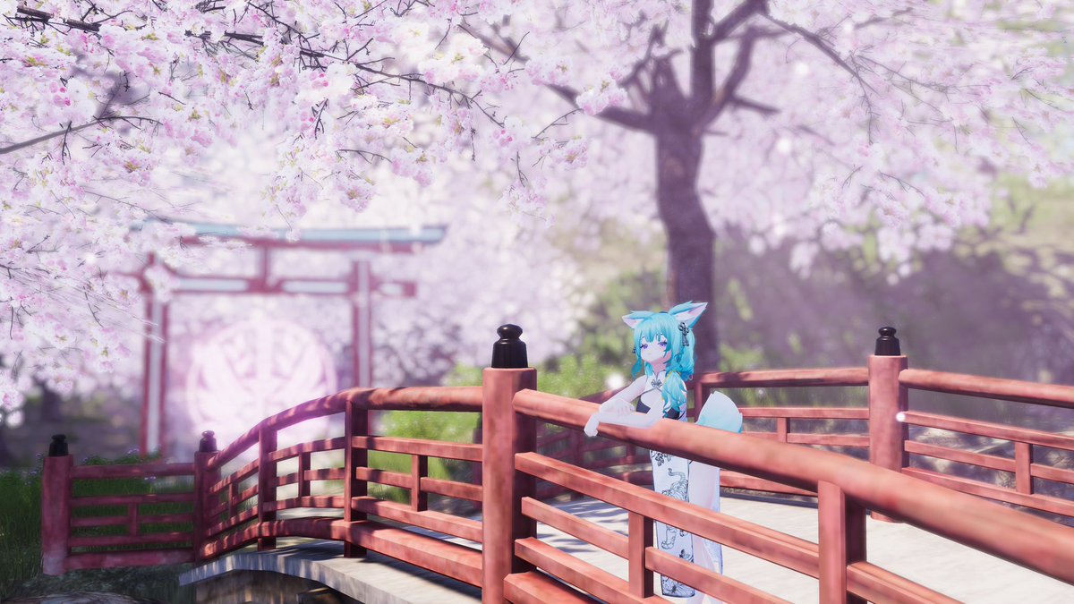 Cherry blossoms are so pretty~~♡
#vrchat #rindo #photography