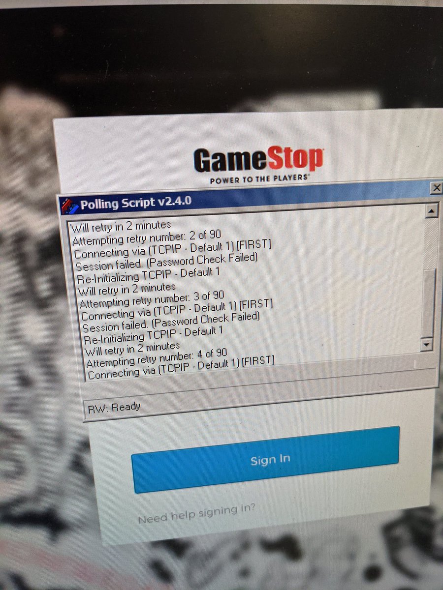 GamestopMustang's tweet photo. @TayoMurph @GameStop Literally in a constant state of disrepair. When the GPU failed on that register, the other 2 had dying hard drives. Closing the registers manually advances the business date and if you reopen on the same day you have to call IT to roll it back. This is what you've invested in https://t.co/drjKehY1KJ