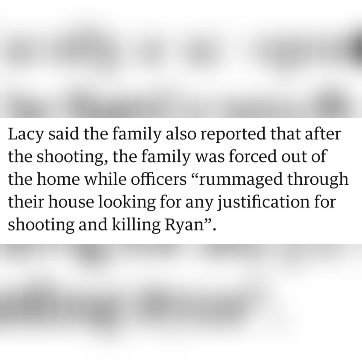They shot and killed an autistic black 15 year old boy and then scavenged his house to try to paint him as a villain..