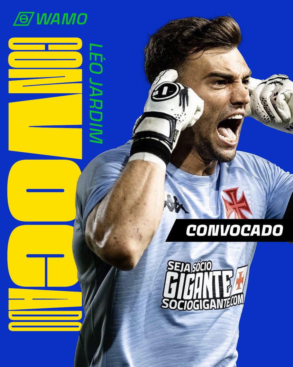 LÉO JARDIM CONVOCADO! 🇧🇷

Com o corte de Ederson, machucado, o técnico Dorival Jr. chamou o goleirão do Vasco pros amistosos contra Espanha e Inglaterra. Curtiu a escolha? 

#CanalWamo