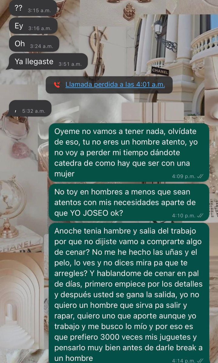 Estuvo bien ella?