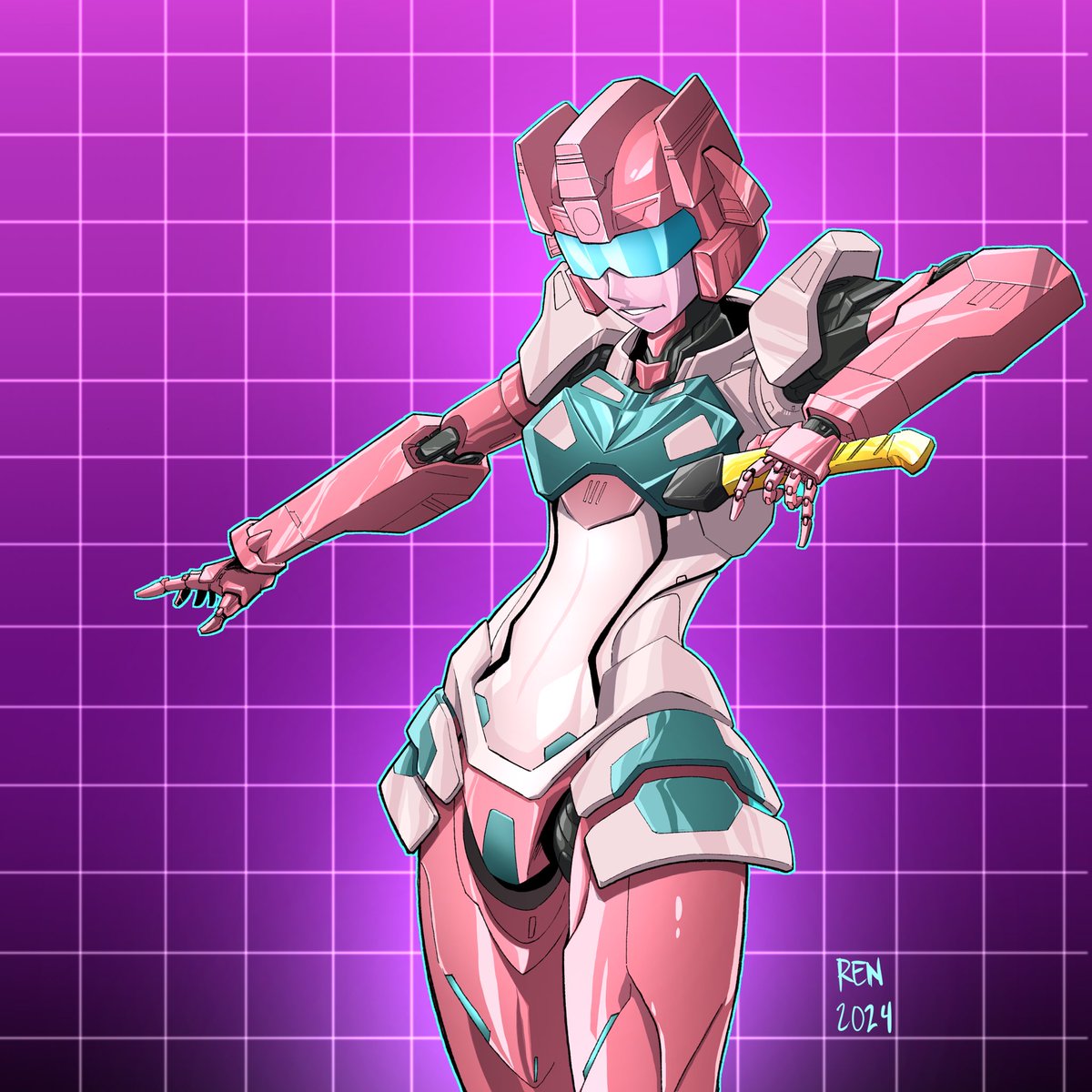 Chuva736's tweet photo. A little on the nose but… #rosanna #transformerskissplayers #transformers #idolsinger #marchofrobots #marchofrobots2024 #transformersanimated #transformersart https://t.co/27mvKkVyp1