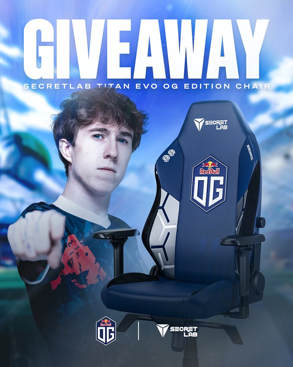 Who wants a free SecretLab Titan Evo OG Edition? With a HUGE thank you to @secretlabchairs Here's how you can win - RT this post, follow @secretlabchairs & @OGesportsRL then comment #DreamOG under this post <3 Good Luck people!