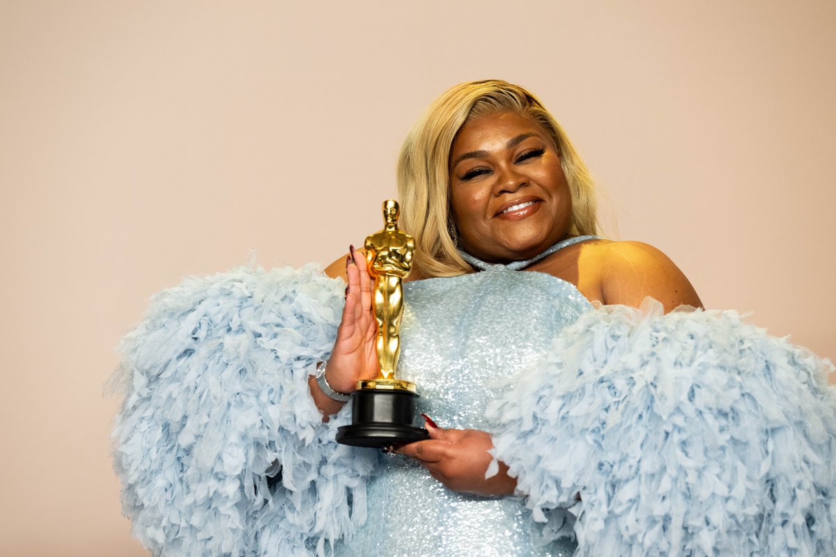 Academy Award WINNER Da’Vine Joy Randolph. 📸: Michael Baker / ©A.M.P.A.S.