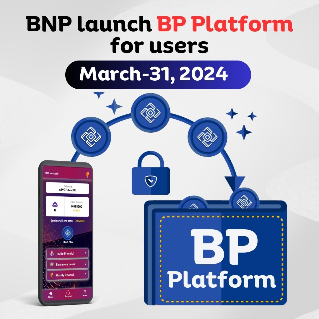 🚀 Exciting News! 🚀 We are proud to announce the official launch of the  BNP Network Blockchain Platform on March 31, 2024! 🌐✨ ⛓️ Unlock the power  of decentralized applications and smart