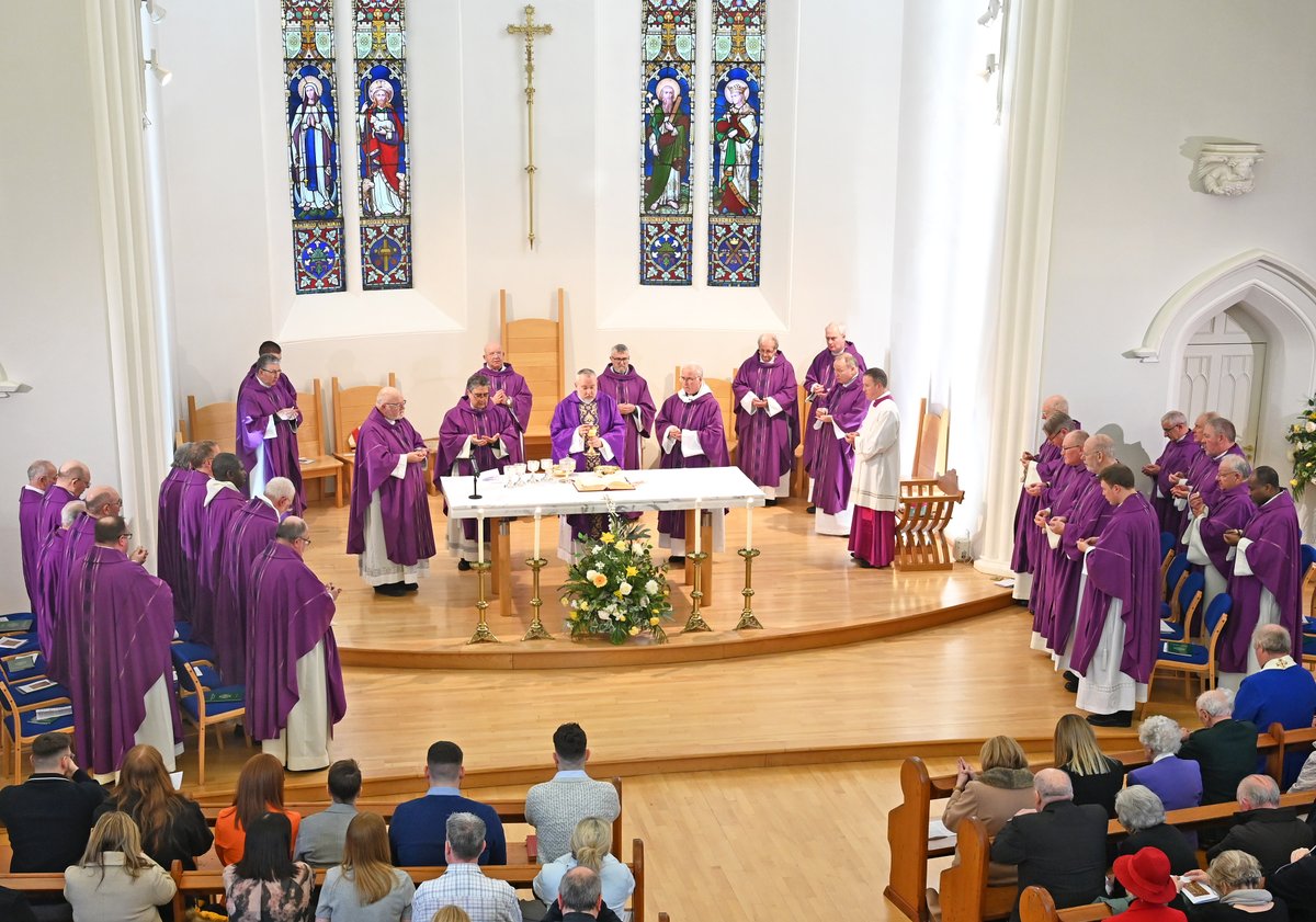 Reception to his Cathedral Church of the Right Reverend Francis Dougan as Bishop of Galloway, St Margaret’s Cathedral, Ayr, Sunday 10thMarch 2024.
<a href="/PaulMcSherry2/">Paul Mc Sherry</a> <a href="/CatholicBishops/">CatholicBishops</a> <a href="/priestsforscot/">Priests for Scotland</a> <a href="/GallowayYouthRC/">Galloway Youth RC</a>