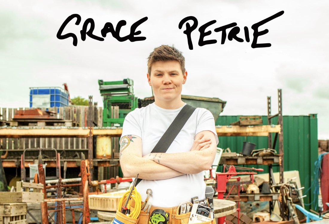 officialcharts's tweet photo. Grace Petrie (@gracepetrie) on track to earn her highest-charting LP to date with #BuildSomethingBetter this week 🪚🔨🔧 

Here's your all-new Albums Chart Update: https://t.co/I4Ew67CRLb https://t.co/YnGix3NYJm