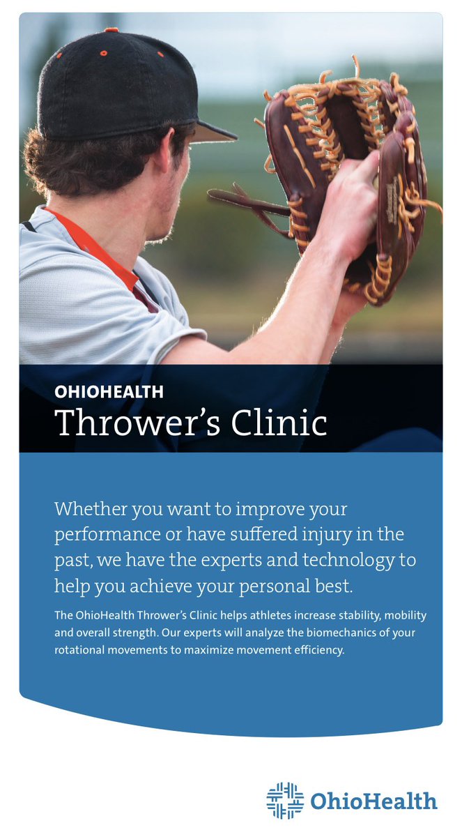 OHSportsMed's tweet photo. 📢Baseball &amp; Softball Athletes!!⚾️🥎
 
Looking to improve your throwing technique? 
Dealing with pain or injury related to throwing? 
Want to reach your full athletic potential?
 
Our Thrower’s Clinic has what you need to feel better and play better, come see us today! 💪 https://t.co/Ug33cr6daC
