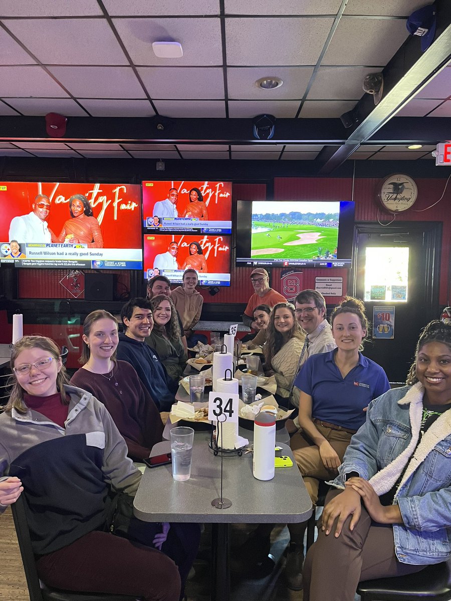 Storm_Doc's tweet image. What’s an advisor’s happiest day? Students’ passing a defense, of course!!!! Congratulations to Emily Leupp Pettruny’s successful (read: outstanding) defense today! Thanks to our grantors, @NCDOT ! #Swales rule!
@NCState_BAE @NCSUStormwater