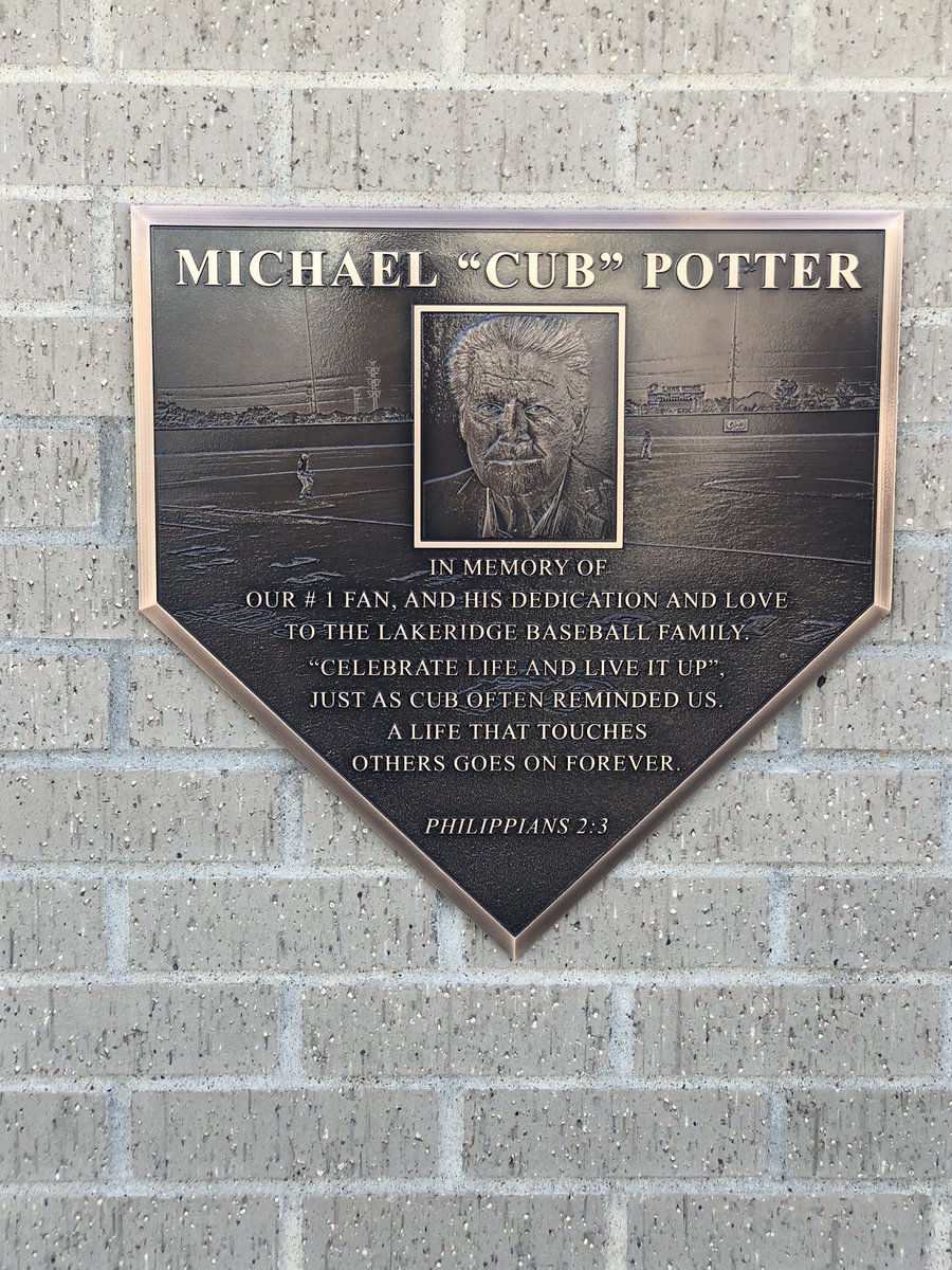 RayRay_70's tweet photo. Tomorrow night at the nest we honor and remember Michael “Cub” Potter, our designated #1 fan who passed away in 2019.  Look for a special guest and alumni throwing our first ever ceremonial first pitch!  7pm District opener.    #rockthenest @LRHSBASEBALL https://t.co/ncjiRFm79M