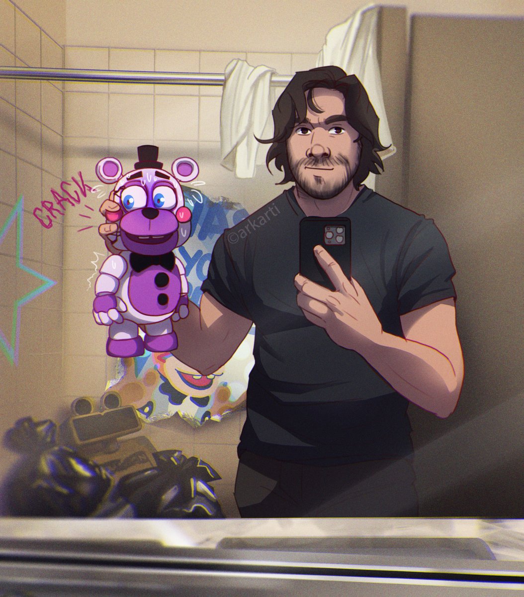Mark holding Helpy 😊✨
#markiplier #fnaf