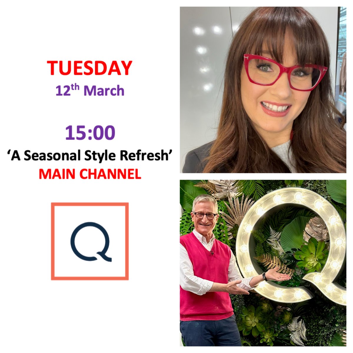 PatrickHHoy's tweet image. OMG, I'm super excited about my next show at @qvcuk  on Tues 3pm!
New show called 'A Seasonal Style Refresh' and has several NEW items in it...AND - I'm scheduled to be on with my FABULOUS friend @TheHuntley !

#QVCUK #StyleRefresh #FunAndFashion #ILoveMyJob #ShopWithJoy