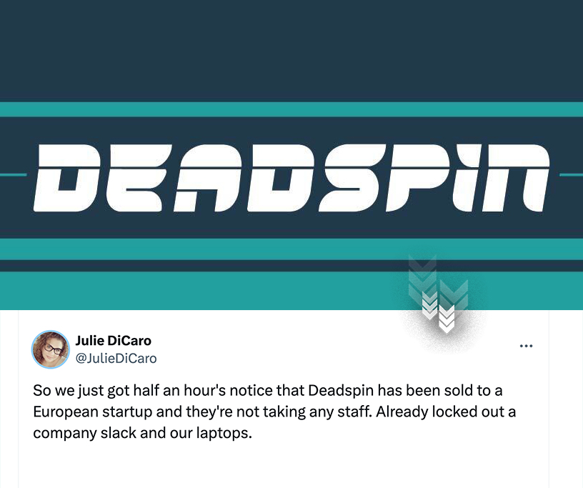 FOS's tweet image. Staff at Deadspin just received an email informing them that the company has been sold to a European firm, and none of them will be retained.

(via @JulieDiCaro)