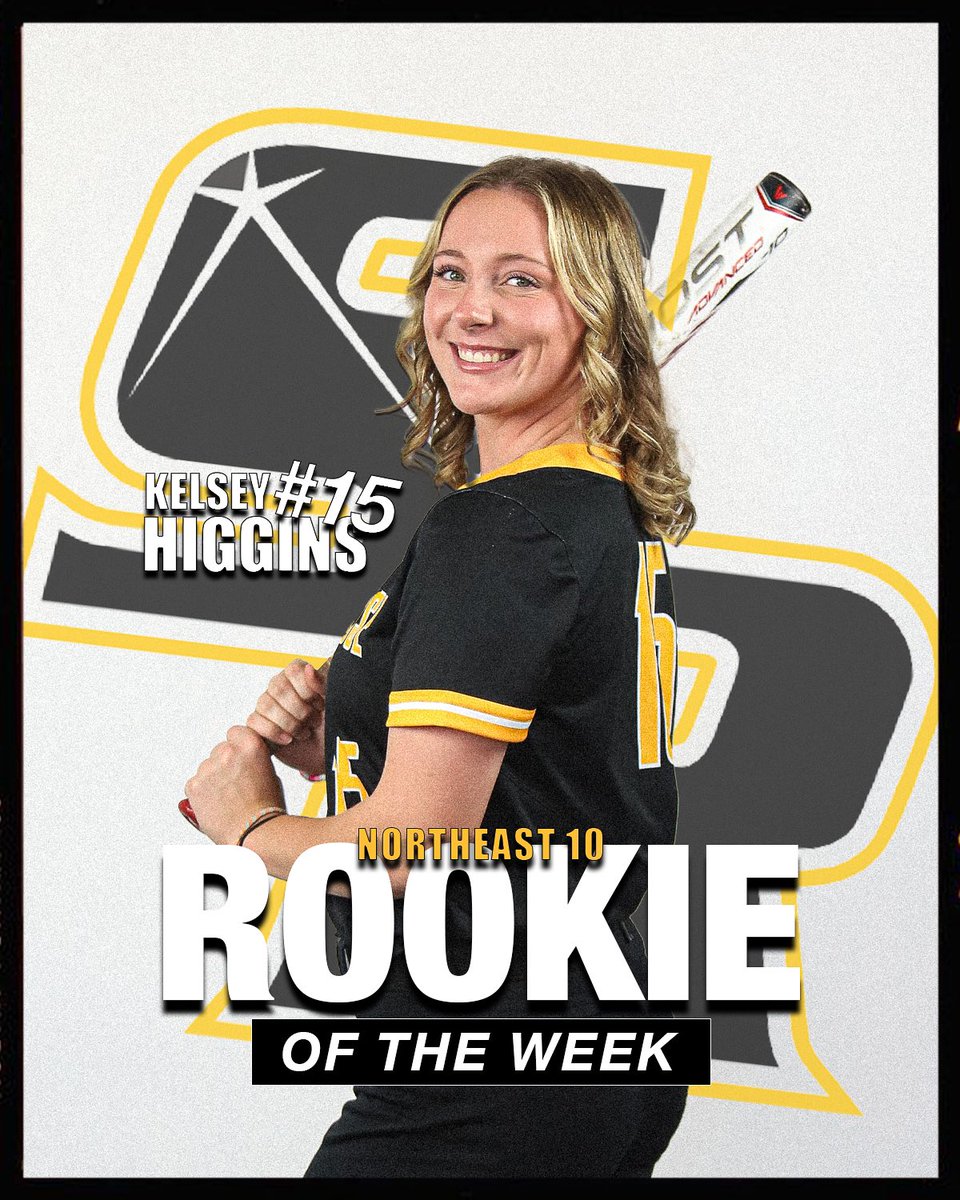 saintrosesb's tweet photo. 🏅NE10 Rookie of the Week🏅

Check out the second photo for some amazing first week stats.👏👏👏👏 Much deserved @kelseyhigginns 

#GoGoldenKnights https://t.co/OnPmI1qsH9