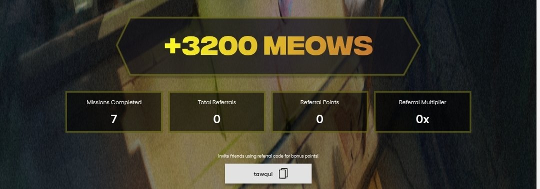 tawqul's tweet photo. this amazing project on @solana is @nyanheroes 
🔫😼#NyanDrive

step one  klick link https://t.co/xm43fQWDKs

step two you can use limited code ( tawqul ) for get 200 point

step three get 3000+ meows and get more $nyan airdrop token

#nyandrive https://t.co/pM6iipUfEl