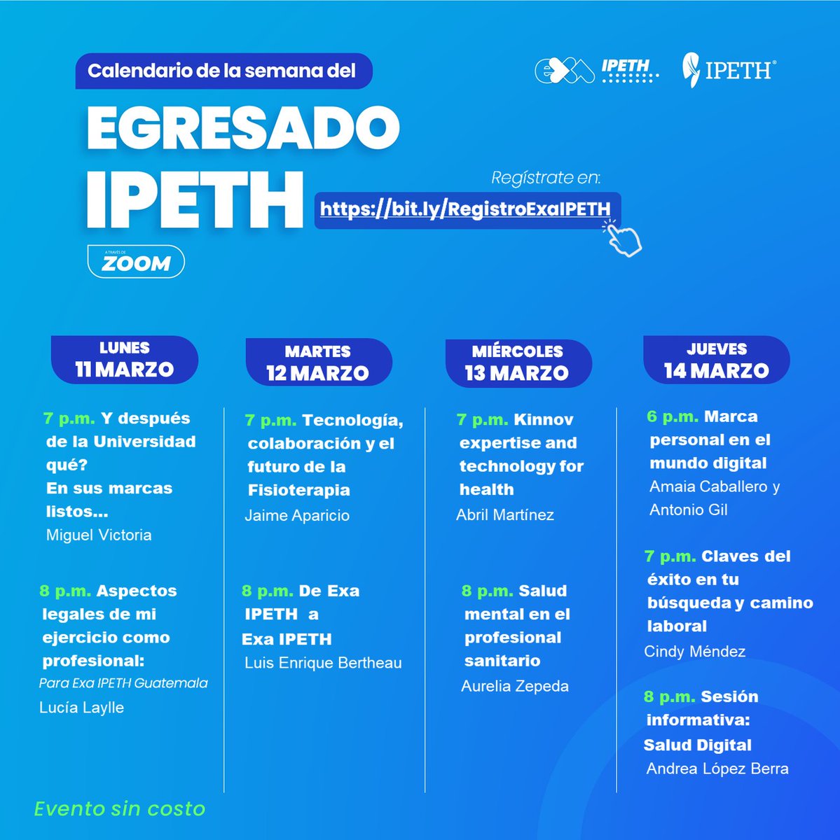 IPETH_'s tweet image. #FamIPETH no se pueden perder los webinars que tenemos preparados en esta Semana del Egresado 🤓 #IPETH , les dejamos el calendario 📆 para que puedan conocer todos los temas que se abordarán estos días y participen en su favorito.
¡Aparta tu lugar! 👉 bit.ly/RegistroExaIPE…