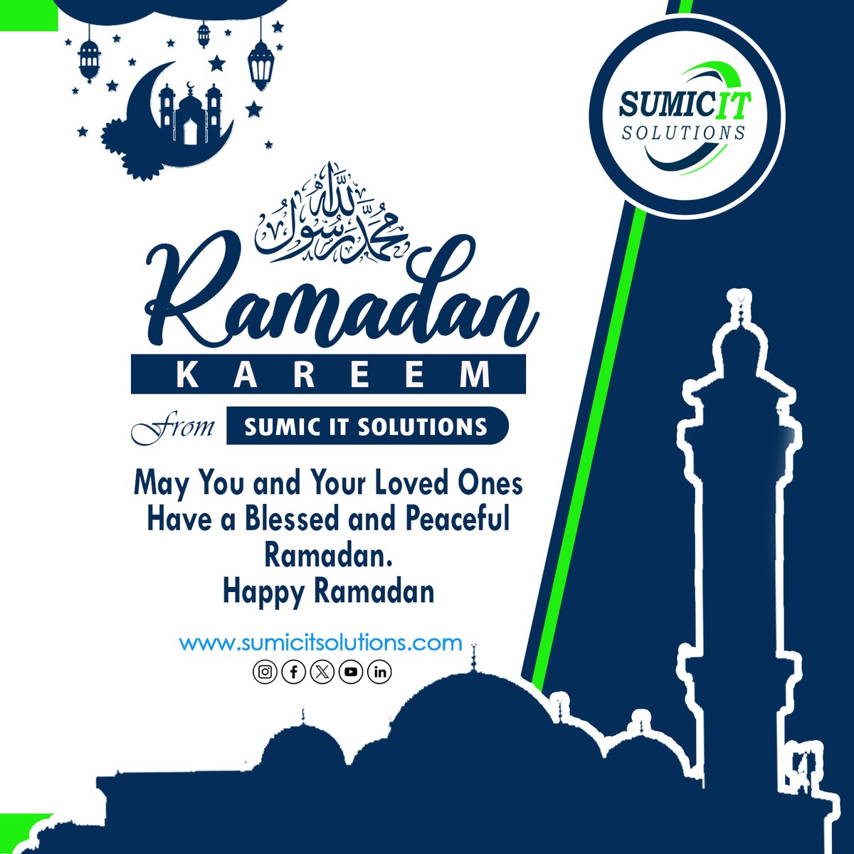 Ramadam Kareem 🌙

🙏 May You and Your Loved Ones Have a Blessed and Peaceful Ramadam.

#HappyRamadan
#RamadanKareem