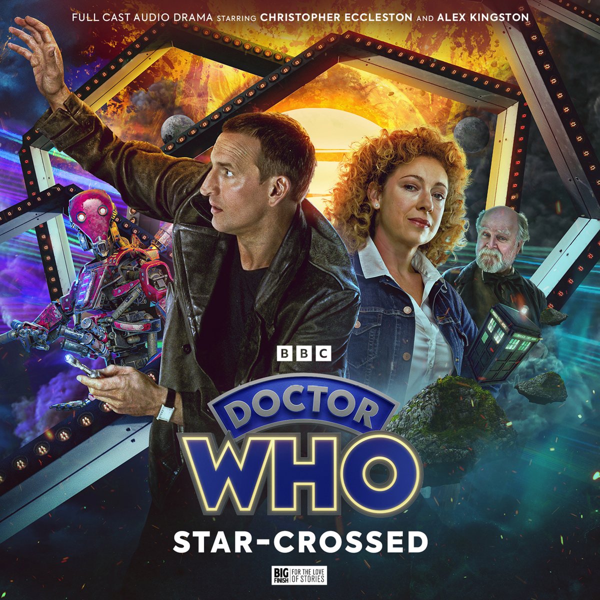 🚨 COVER REVEAL 🚨 The Doctor and his wife will reunite in May's #DoctorWho - The Ninth Doctor Adventures: Star-Crossed 💋 bgfn.sh/StarCross