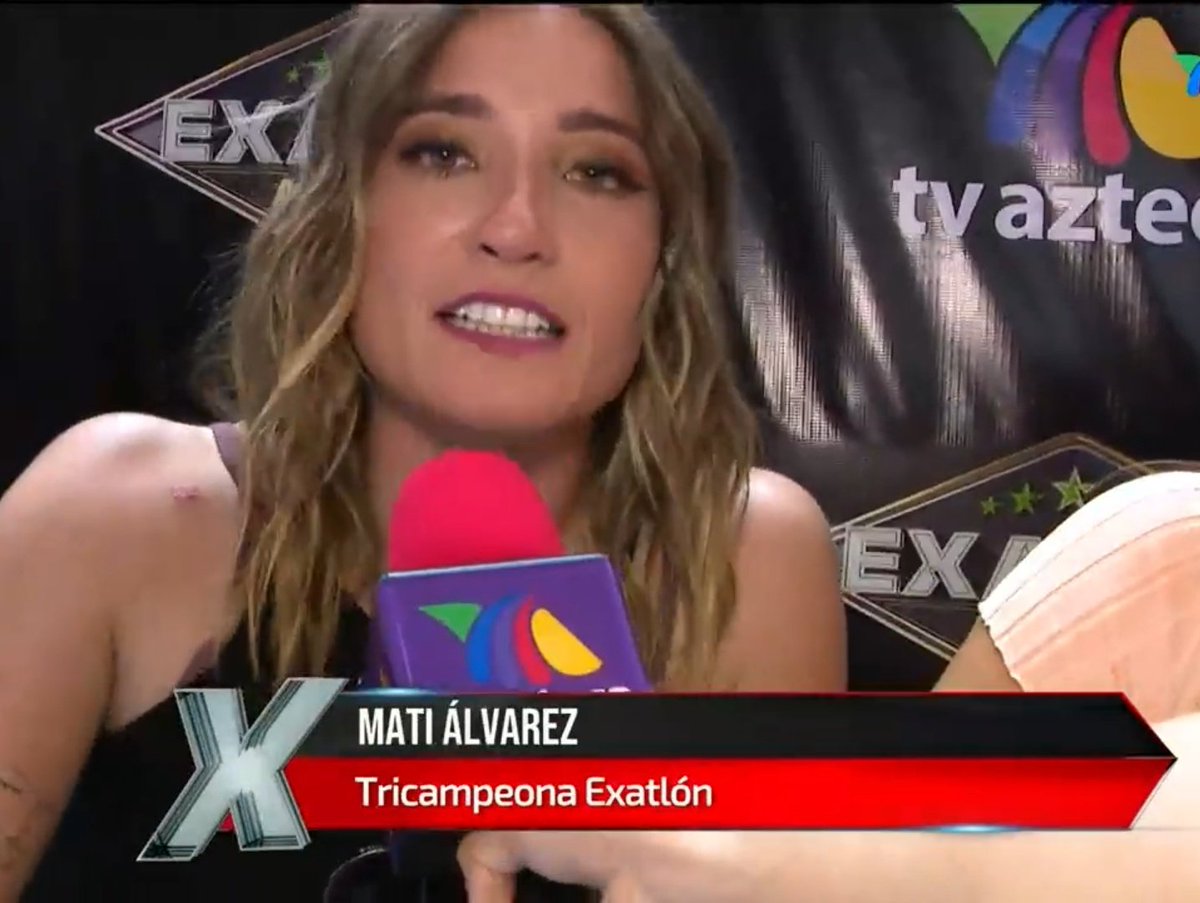 supportmatilou's tweet photo. "mati álvarez           "mati álvarez 
tricampeona           tetracampeona
exatlón"                     exatlón" https://t.co/guMQdj3epU