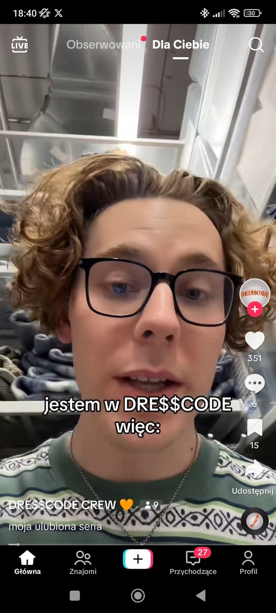 JanekCyferki's tweet photo. Jestem w dresscode więc jestem cwelem https://t.co/snAk8hjv9J