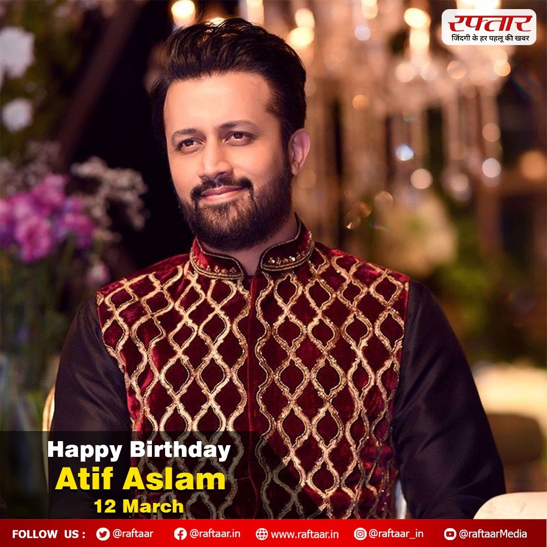raftaar's tweet photo. पाकिस्तानी गायक आतिफ असलम आज मना रहे हैं अपना जन्मदिन..
@itsaadee #AtifAslam #HappyBirthdayAtifAslam #Singer #Bollywood #EntertainmentNews #Reels #raftaar https://t.co/kzTrPwWu5a