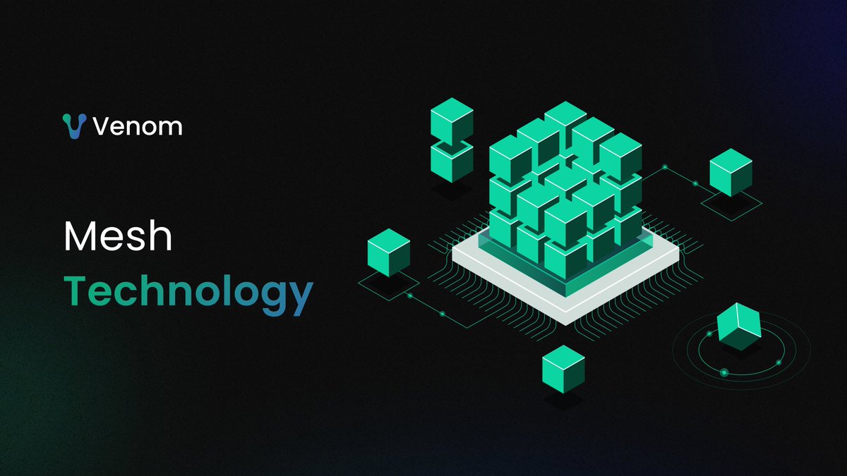 VenomFoundation's tweet image. [1/6] Mesh tech in a nutshell   
Mesh tech is a game-changer in blockchain communication! It facilitates seamless interaction between TVM-compatible networks, prioritizing high-speed transaction processing, decentralization, and guaranteed message delivery 

#MeshTech…