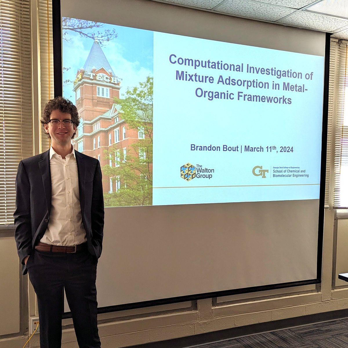 Congratulations to our newest PhD, Dr. Brandon Bout, for his successful defense!