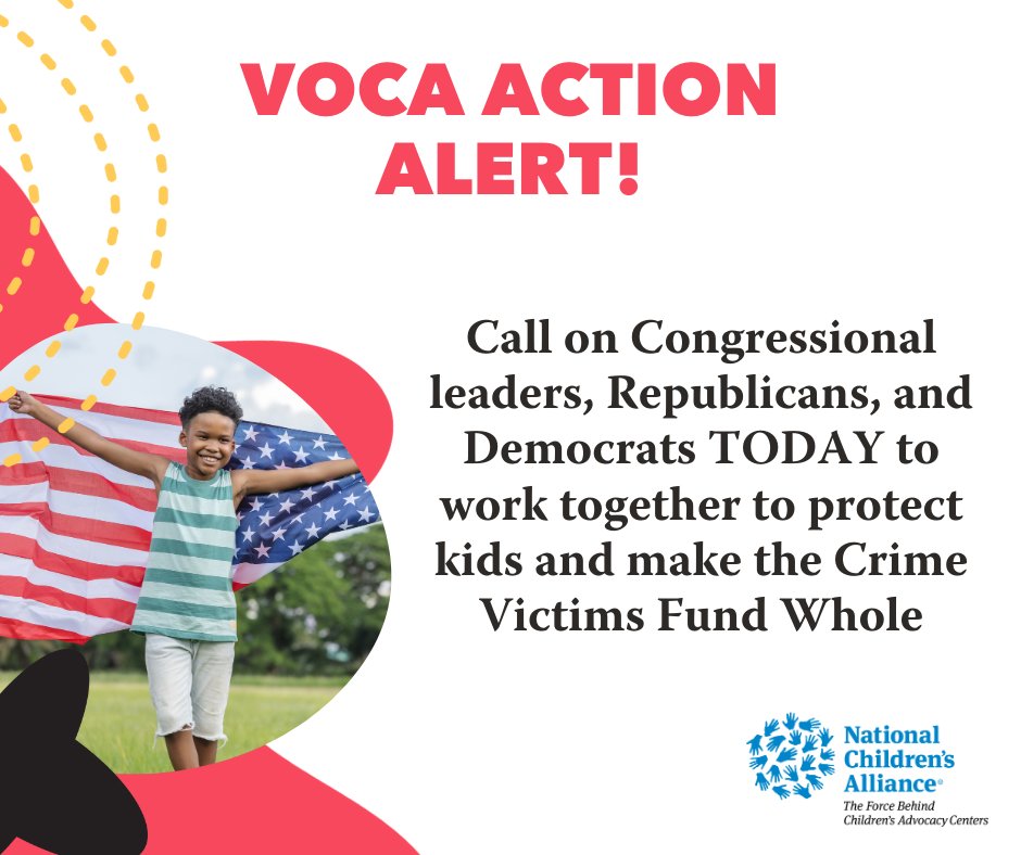 Washington talks about budgets, but crime victims need action. Victims and survivors urge House and Senate Leadership, Republicans and Democrats, working together, as they always have to protect crime victims and make CVF whole. #SupportSurvivors #SaveVOCA