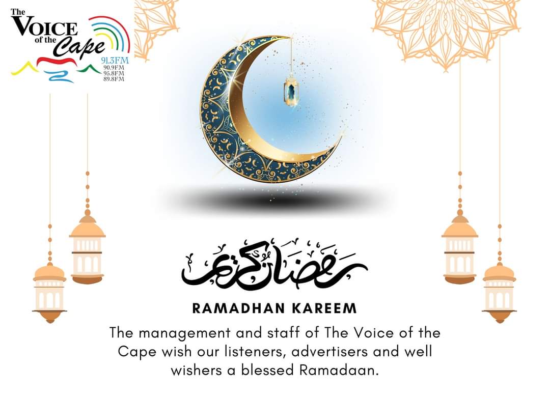 JUST IN

Alhamdullilah! (All praises due to God) 

The moon for Ramadhan 2024/1445 AH has been sighted. The first day of Ramadhan will commence tomorrow (Tuesday, 12th March). The President of the Muslim Judicial Council (MJC) Shaykh Riad Fataar made the announcement.