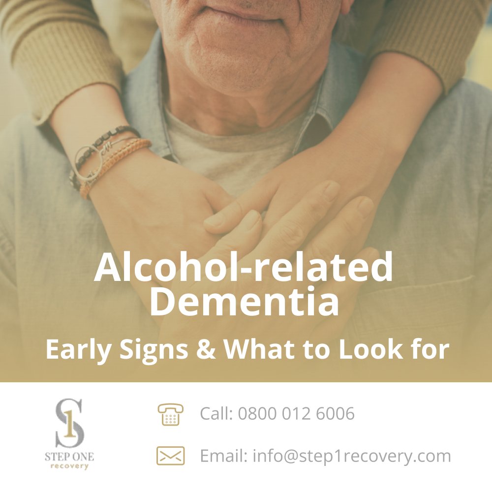 Alcohol-related dementia can develop as a result of long-term alcohol abuse. Find out the early signs & symptoms to look out for on our website🧠📲

Learn more➡️ bit.ly/4a9vqv9

#AlcoholAddiction #AlcoholRehab #RehabTreatment #PrivateRehab #ResidentialRehab #Addiction