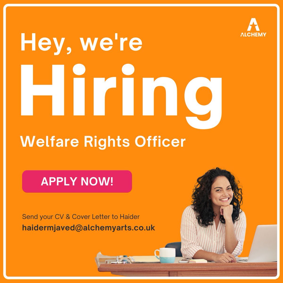 Alchemy Arts is hiring a Welfare Rights Officer to lead a crucial Cost of Living project in Manchester. Join us in making a positive impact on our community! Apply now! 🤝💙 #JobOpportunity #CommunitySupport #ManchesterJobs #AlchemyArts