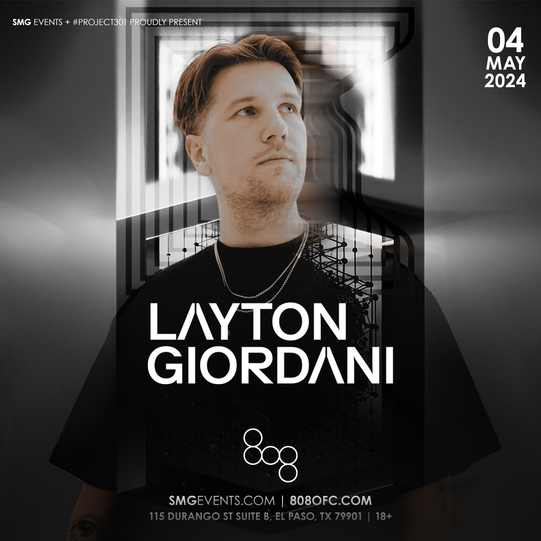 smgevents [Announcement] Presenting LAYTON GIORDANI on Saturday May 4, 2024 🏴 LIMITED CAPACITY | Tickets ON SALE NOW via SMGEvents.com 🎫