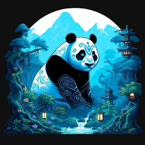 tiquestok's tweet photo. The Mystical Serenity of the Panda🌛✨

Also, enjoy a 25% discount on selected items. 🙌 

https://t.co/33MJfoFKMU

#panda #mystical #serenity #nature #art #redbubble  #laptopskin #mousepad #iphone #tshirt #sale #anime https://t.co/qiENMhwVQE