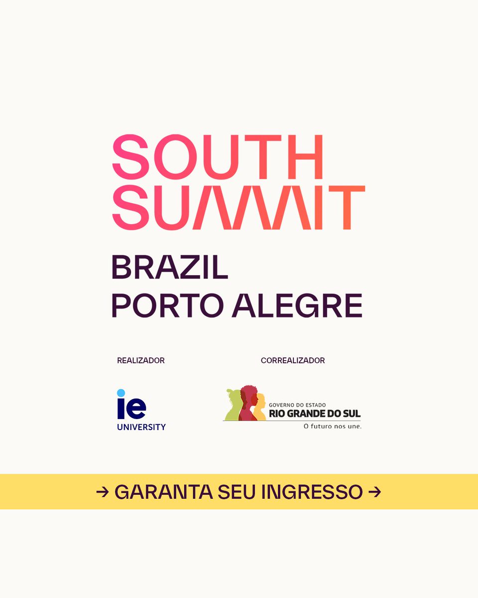 Então evite filas e aproveite para fazer o seu credenciamento de forma antecipada para o #SouthSummitBrazil24. Confira os horários e se programe!