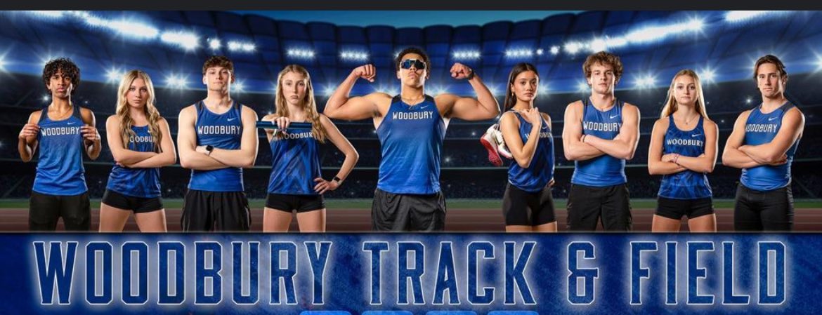 First practice is today at 3:30. It’s not too late to sign up for Woodbury Track and Field!